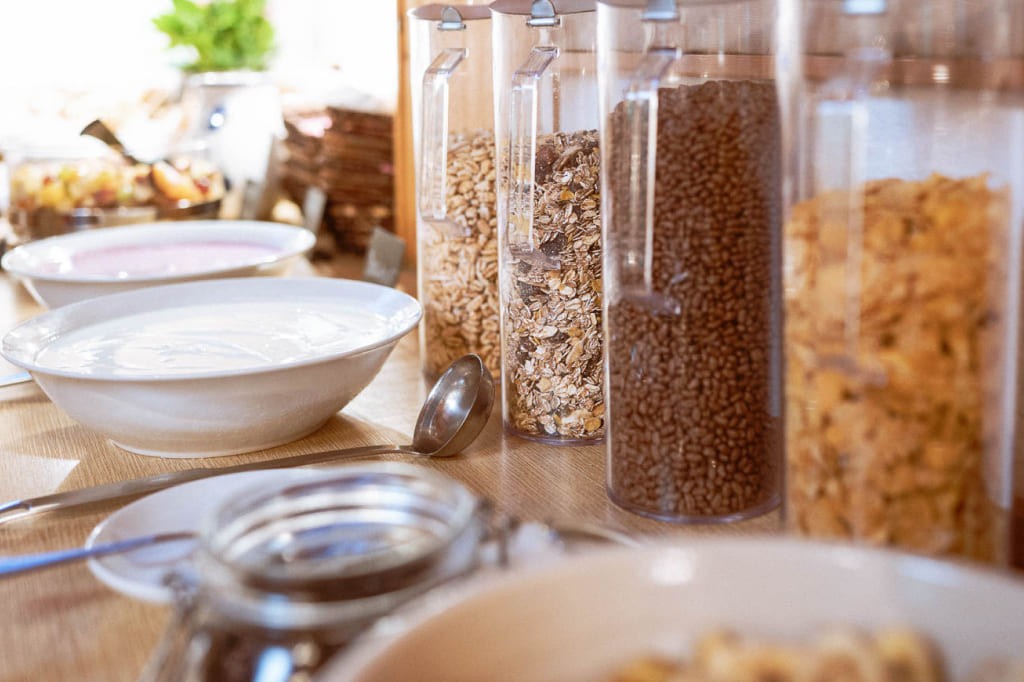 Frühstück Müsli Variation bei Bachschmied