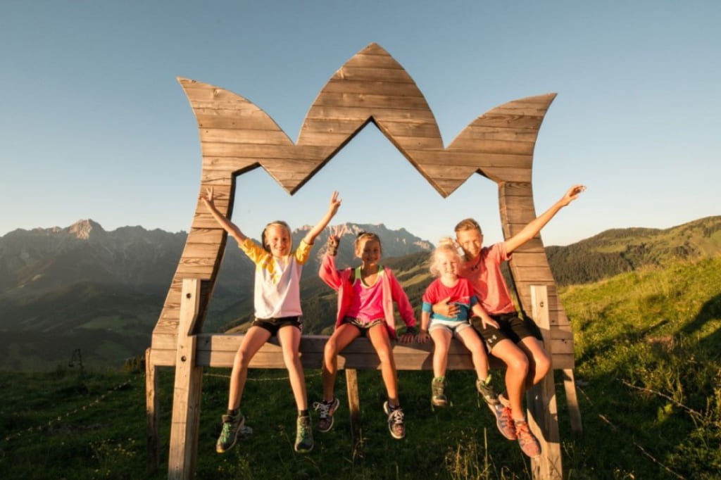 Spaß mit Freunden am Hochkönig