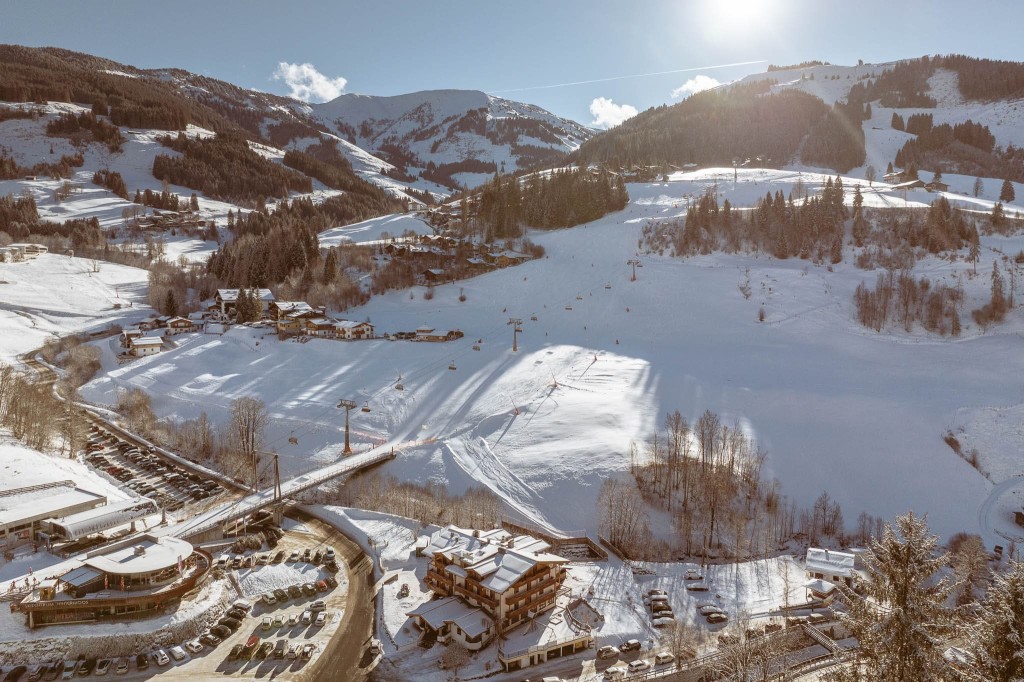 Lage Hotel Bachschmied Winter 